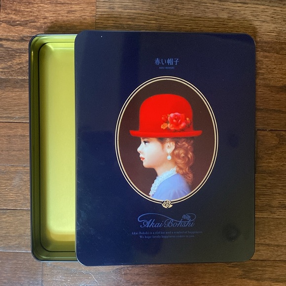 Navy Blue Akai Bohshi Japanese Tin - Picture 4 of 10